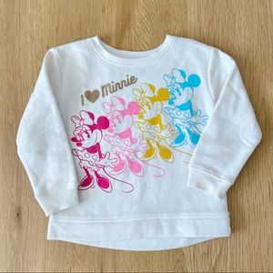 I Love Minnie Disney Softest Fleece Jumping Bean Sweatshirt💕